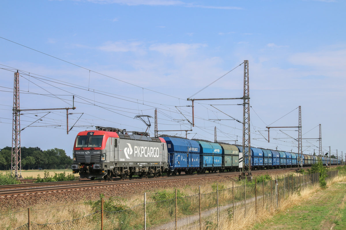 Am 01.08.2018 konnte ich 193 506 in Dedensen-Gümmer fotografieren.