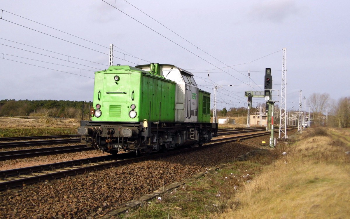 Am 02.02.2016 stand die 202 787-8 von der SETG in Borstel . 