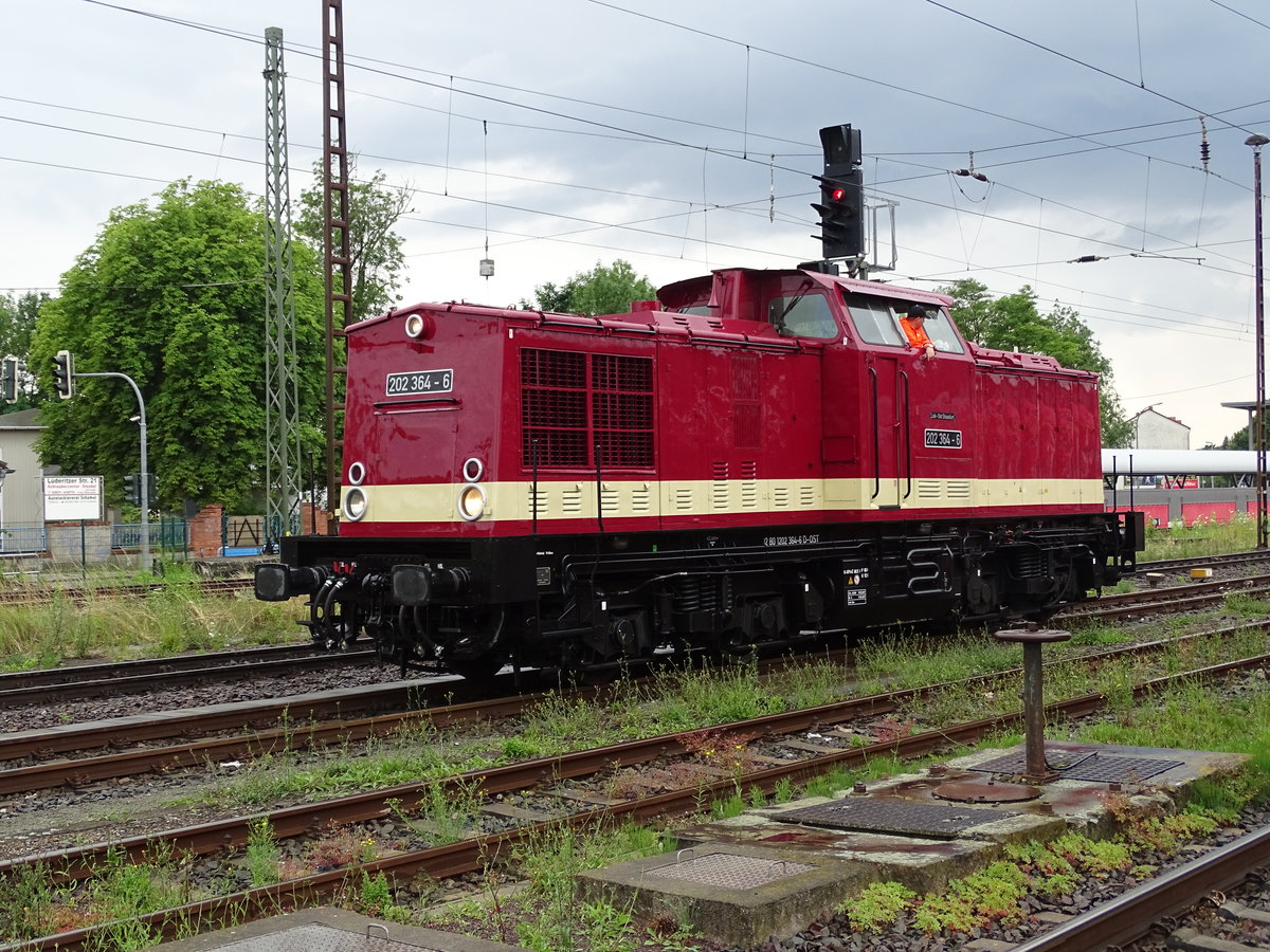 Am 08.07.2017 kam 202 364 nach Stendal.