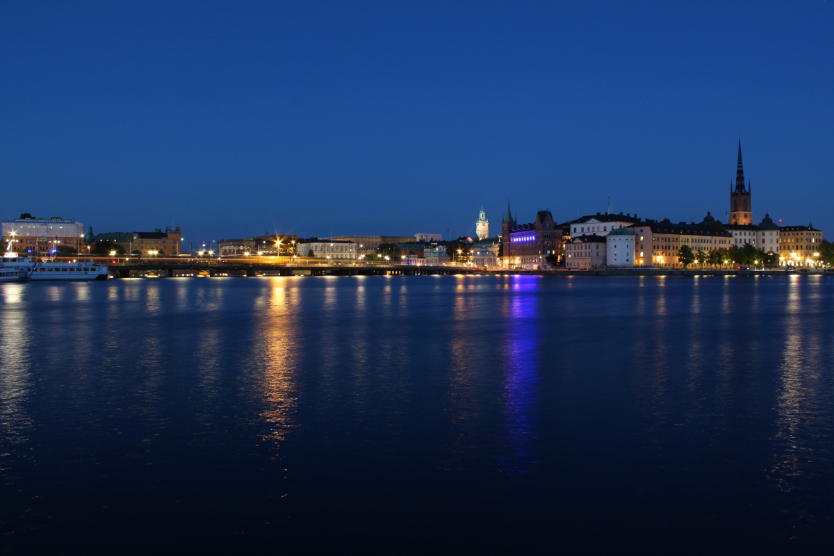 Am 09.09.2018 erreicht der abendliche Snabbtåg 644 aus Karlstadt seinen Endbahnhof in Stockholm.