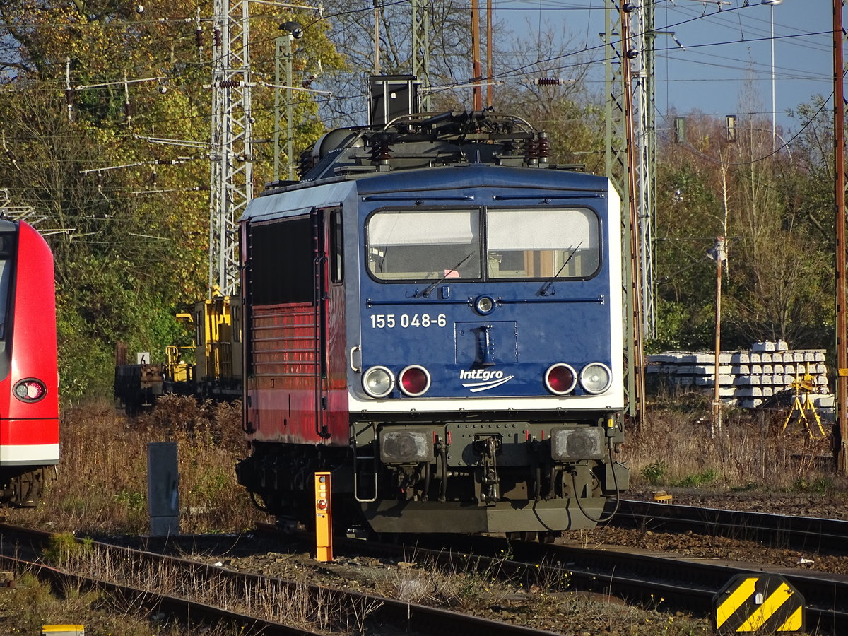 Am 11.11.2017 stand 155 048 in Stendal abgestellt. 