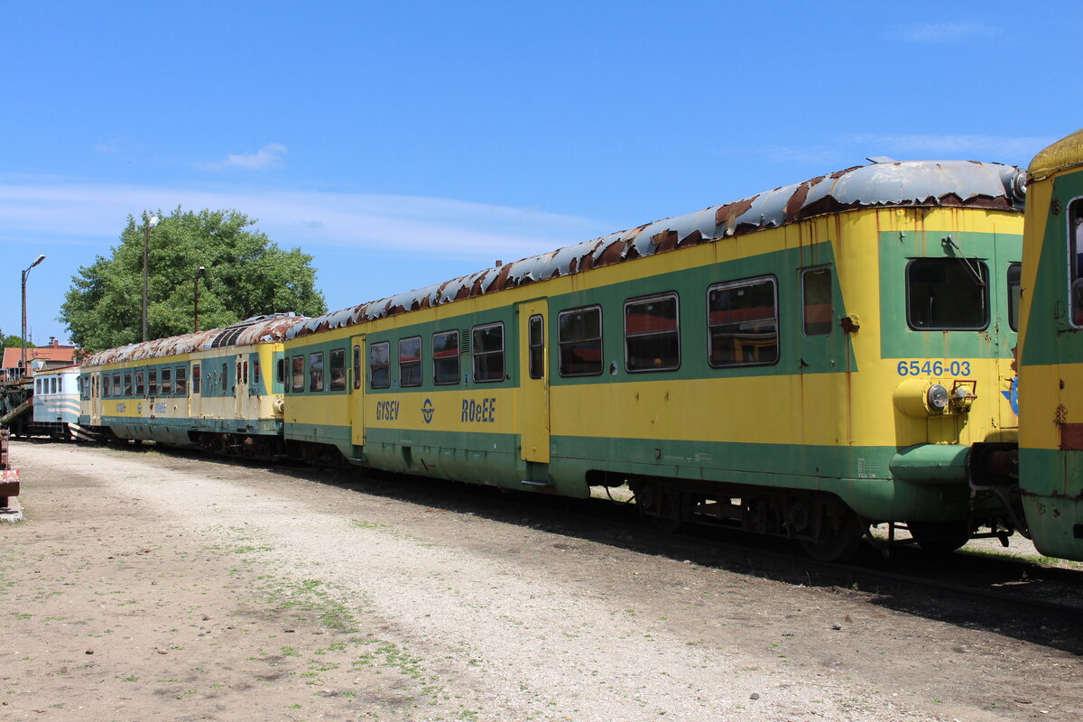 Am 1.12.1993 kam der ehemalige 5146 206 und der 6546 219 zur Raab-Ödenburg-Ebenfurther Eisenbahn (ROeEE/GySEV) und wurden als 5146.02 und 6546.03 bezeichnet. 
Mittlerweile steht der Triebwagen nicht betriebsfähig im Bahnhistorische Park Budapest wo er am 5.6.2022 zu sehen war.