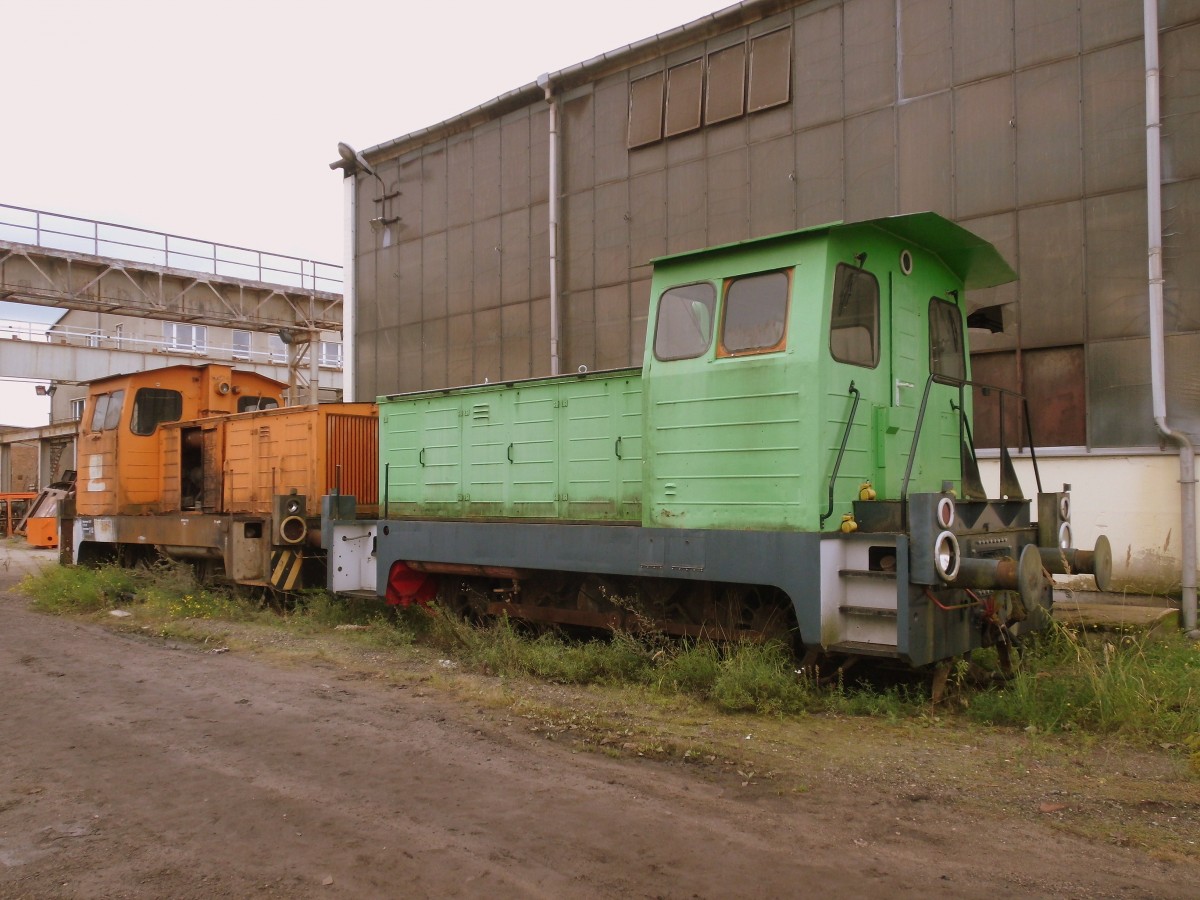 Am 21.09.2013 standen diese 2 Gartenlauben beim Tag der offenen Tr in Stendal.