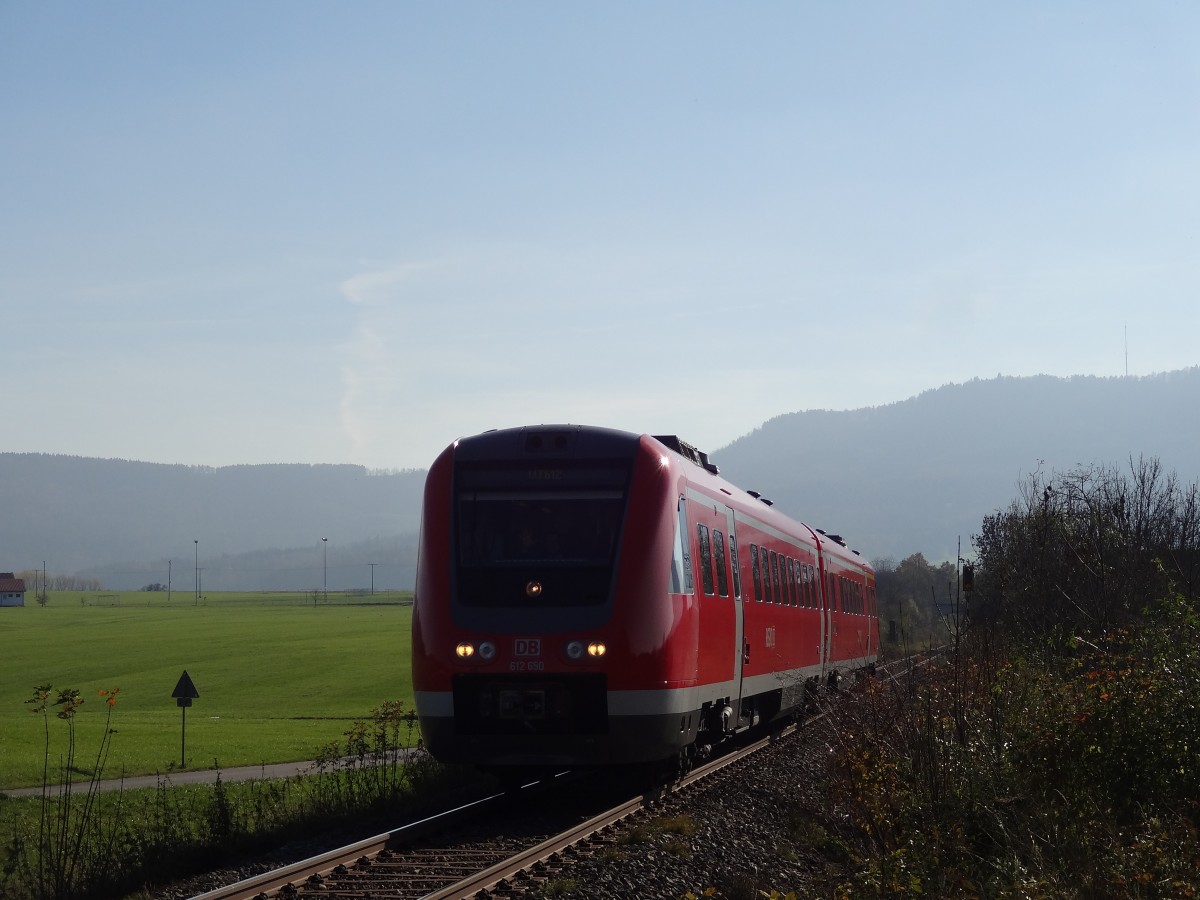 Am 2.11.13 wurde die Premierefahrt eines VT612 auf der KBS766 abgeschlossen.
Die Züge sollen die 611er ab Januar 2014 ablösen. 