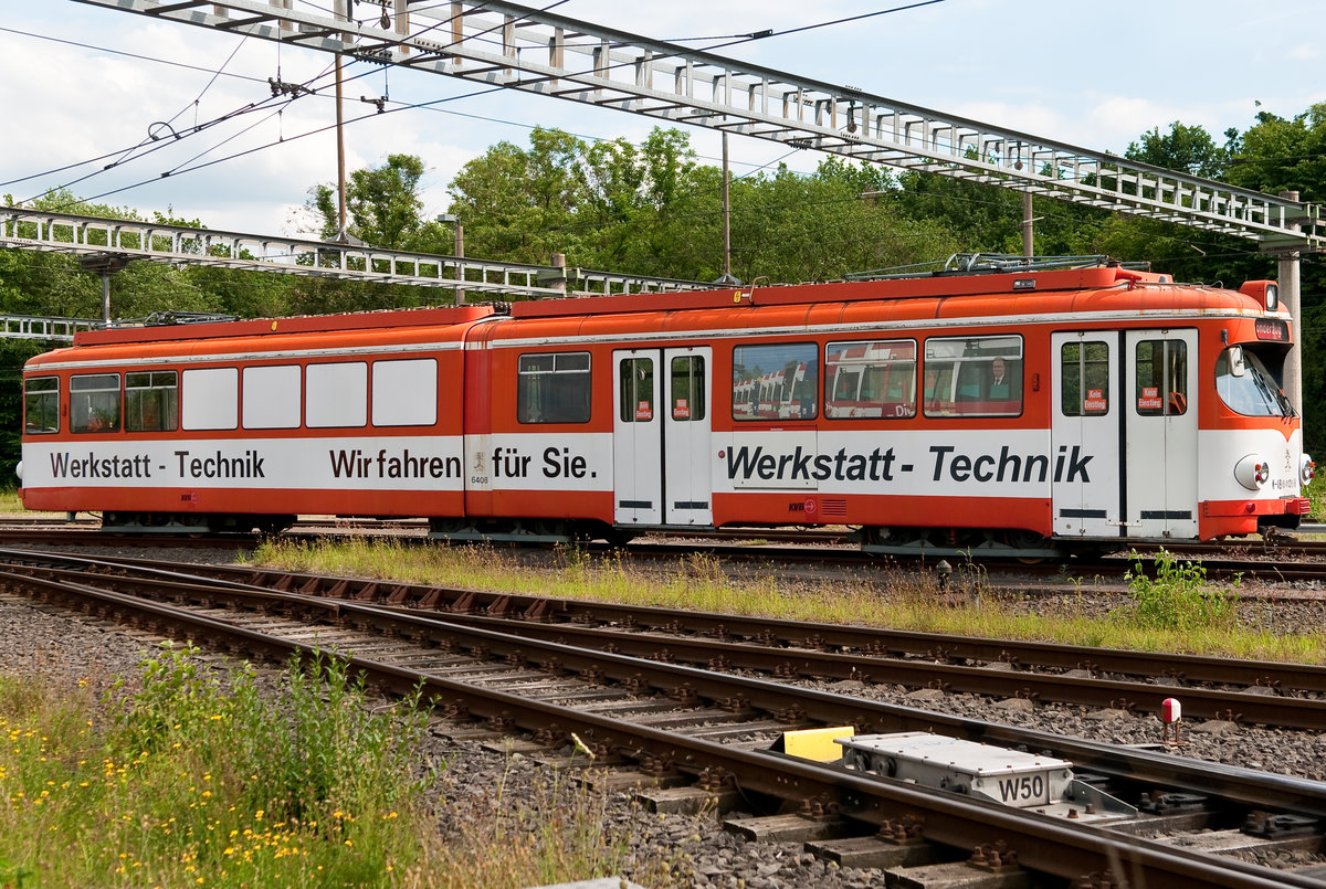 Am 22. Juli 2006 fand das Abschiedsfest der Duewag GT8 der Kölner Verkehrs-Betriebe statt. Aufgenommen am 31.5.2019.