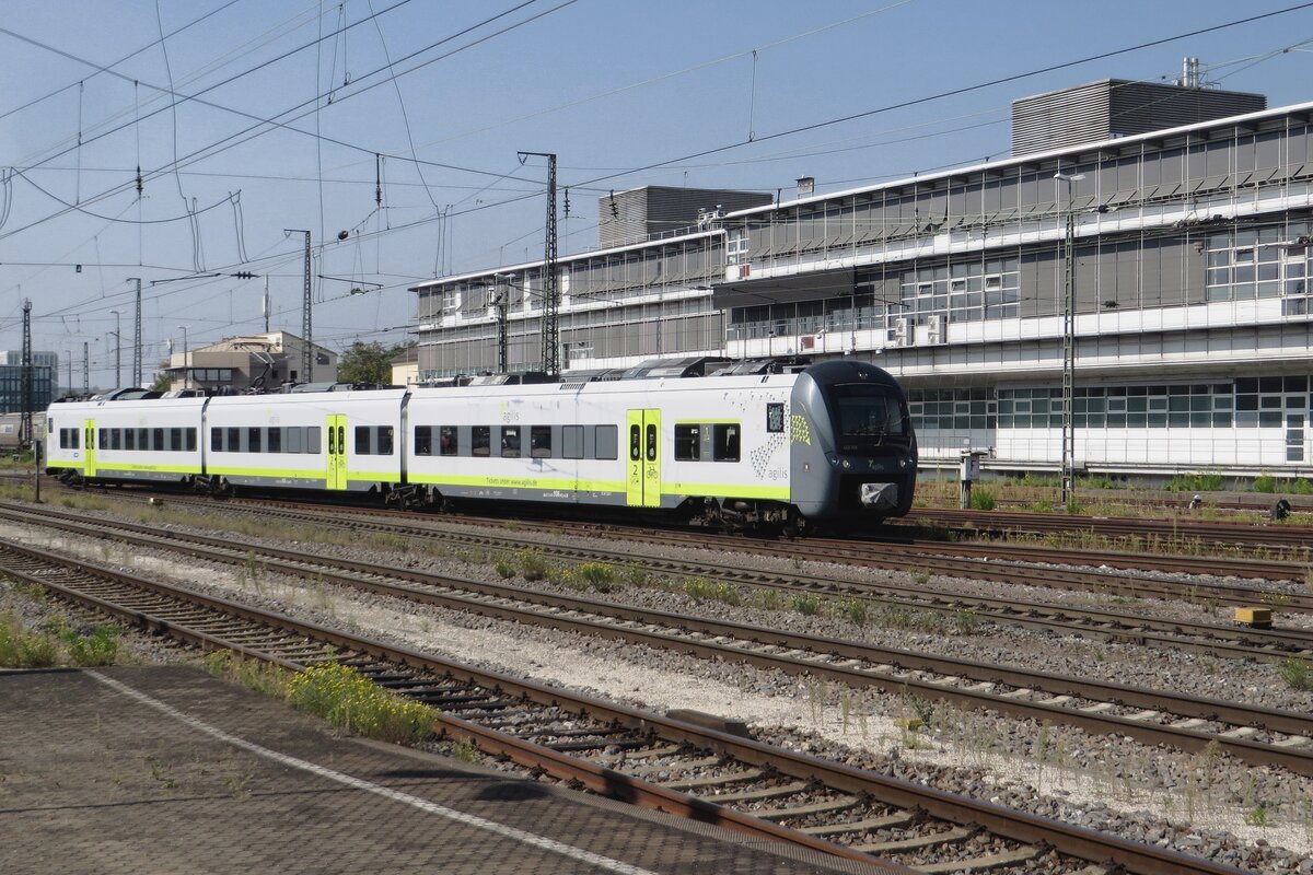 Am 22 September 2020 steht Agilis 440 609 in Regensburg Hbf und wird dank der Störungs ins DB-Stellwerk noch 1 1/2 Stünde stehen bleiben.