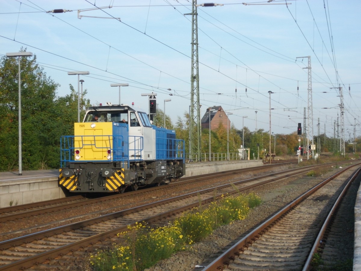 Am 22.10.2013 kam 275 612 aus dem RAW Stendal und fuhr in Richtung Hannover weg.