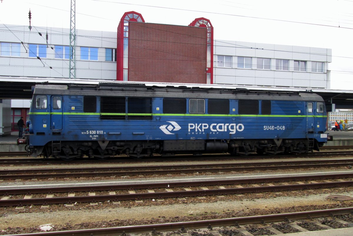 Am 23 September 2014 war PKP SU46-048 in Cottbus.