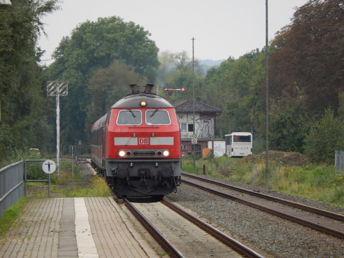 Am 24.09.2014 war es in Derneburg mit 218 452 noch mächtig laut. Und Platz war in den Zügen auch noch ausreichend :)