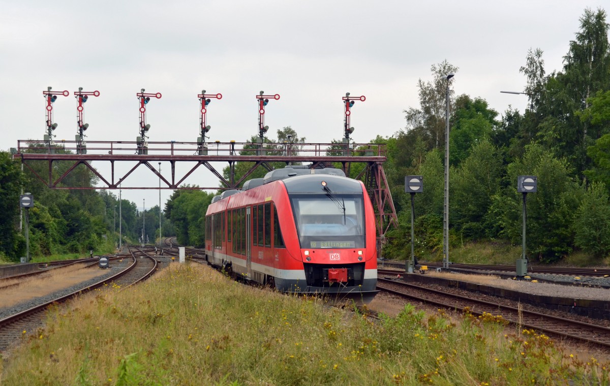 Am 26.07.14 erreicht 648 273 als RB aus Kreiensen kommend ihren Zielbahnhof. Nach einem längeren Aufenthalt ging die Fahrt zurück nach Göttingen.
