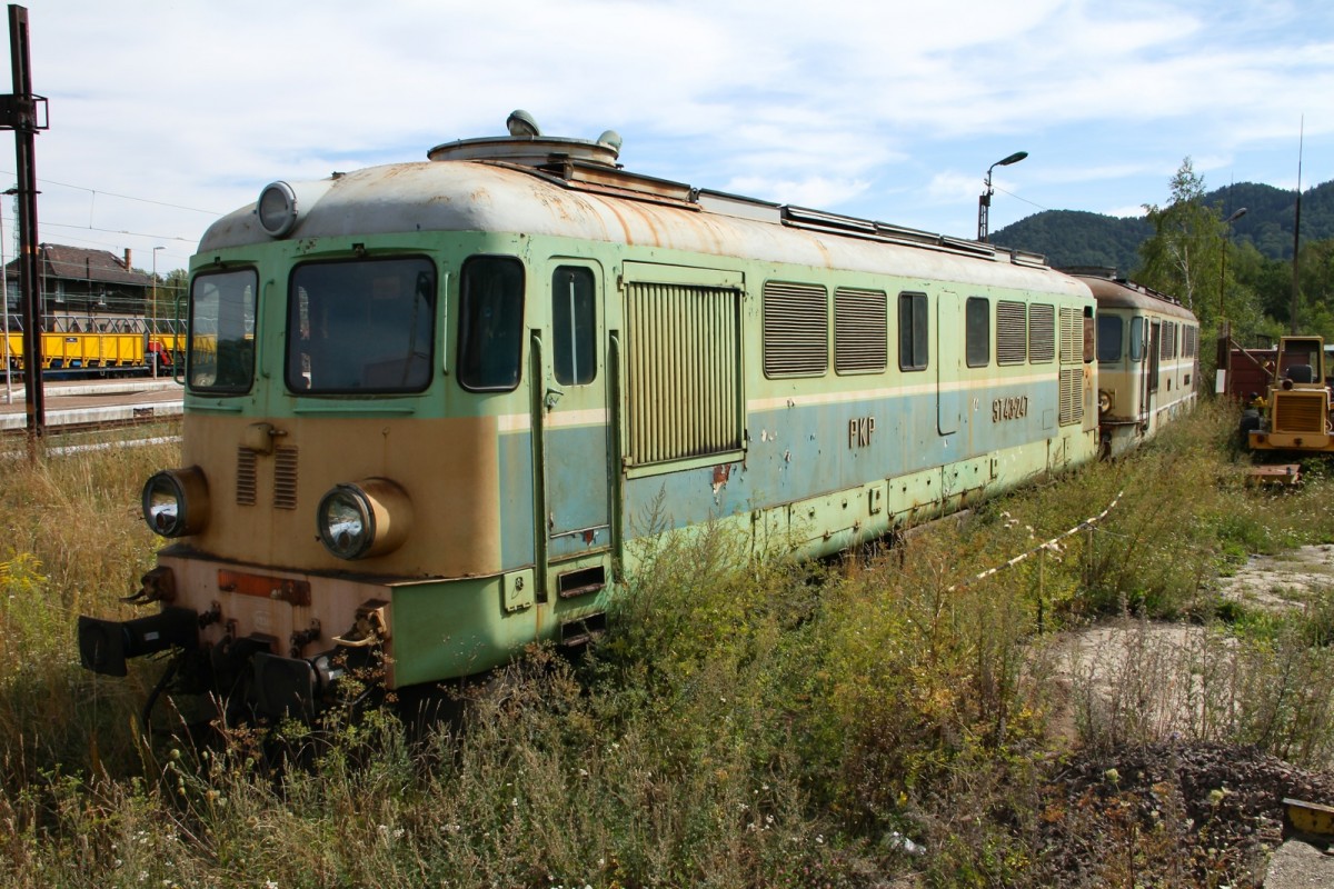 Am 27.08.2015 wurde ST43-247 in Wałbrzych Główny fotografiert.