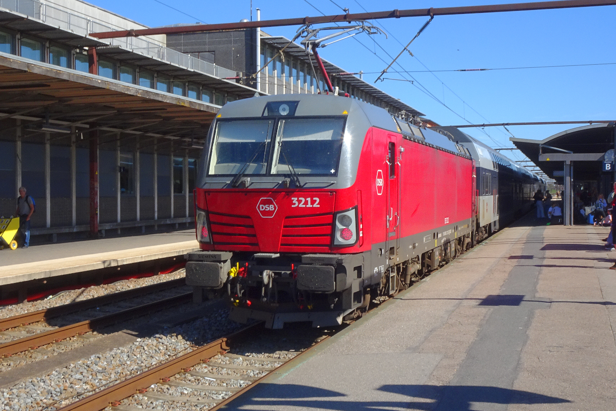 Am 4. September 2023 fuhren wir in Dänemark mit dem Zug von Helsingør