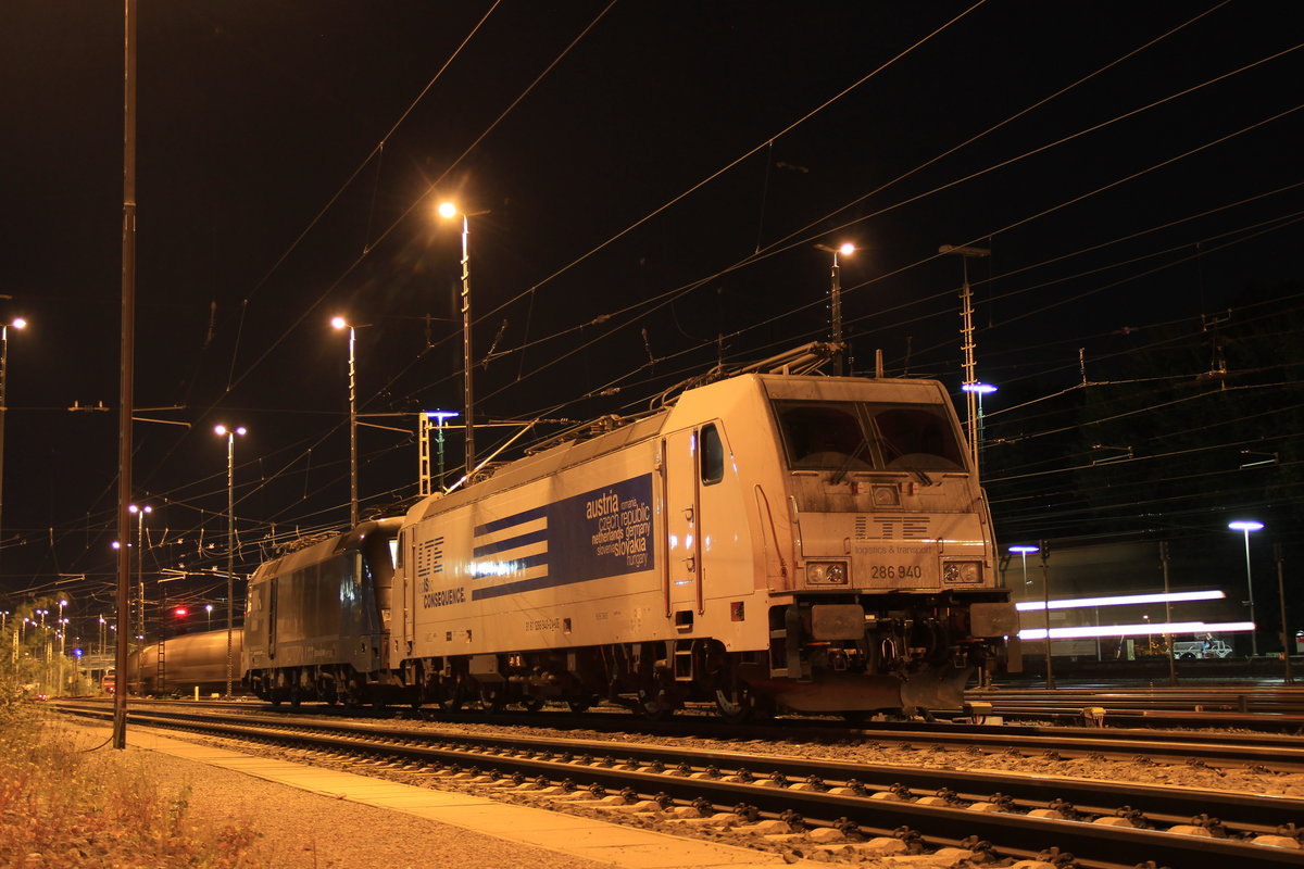 Am Abend des 16.10.17 wartete 286 940 in Aachen-West auf ihren nächsten Einsatz