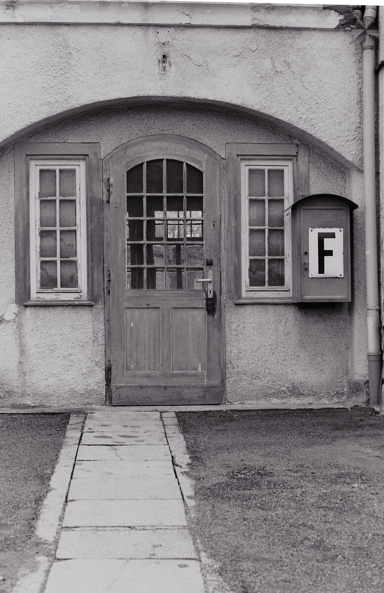 Ammertalbahn (DB), Entringen Bahnhof (01.05.1985)