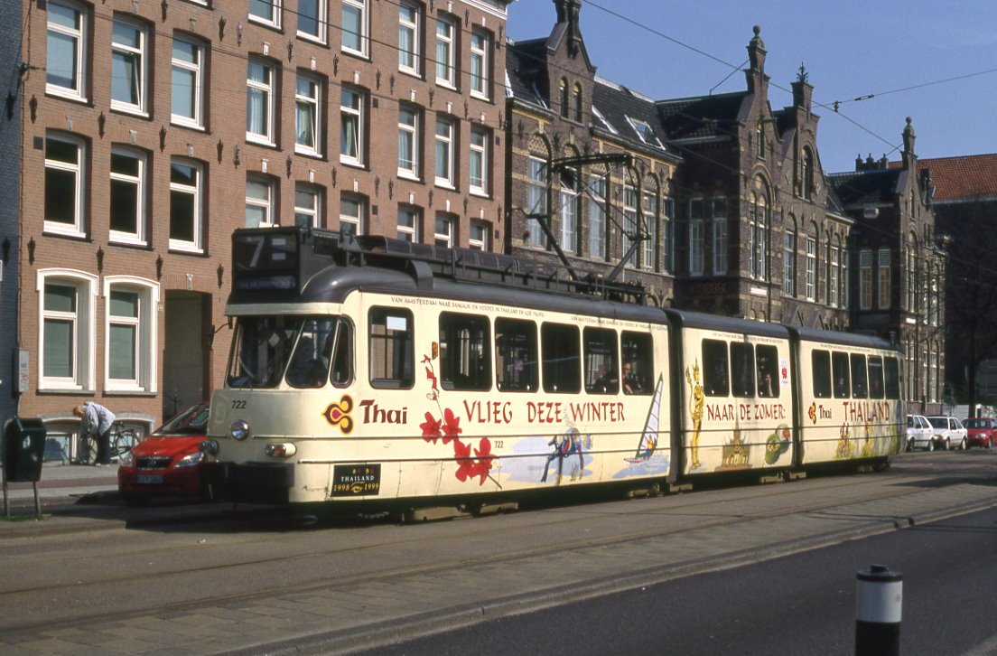 Amsterdam 722, Zeeburgerdijk, 02.04.1999.
