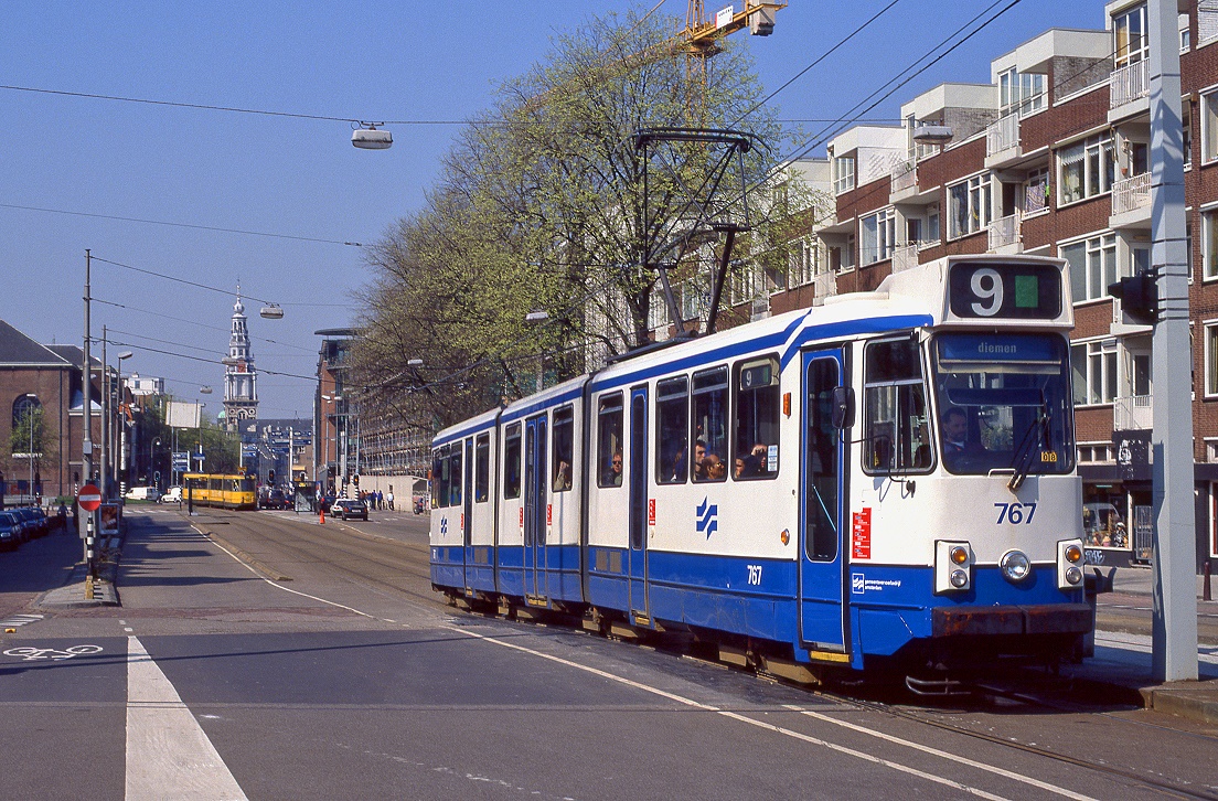 Amsterdam 767, Muider Straat, 07.04.1999.