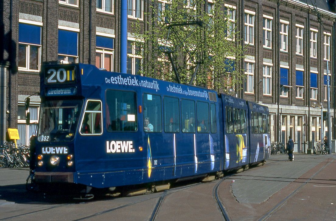 Amsterdam 782, Stations Plein, 07.04.2000.