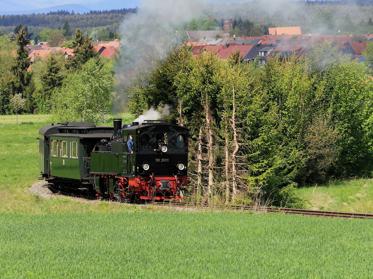 An der alten Straßenmeisterei, 99 5901 am 20. Mai 2017.