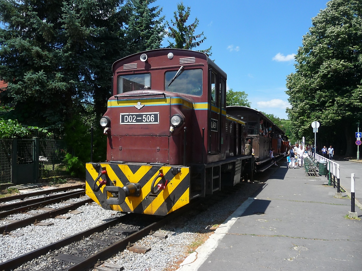 Ankunft des Zuges in der Endstation Miskolc, Dorottya Straße, 10.7.16

Musste ganz schön spurten, um die Lok noch zu erwischen, bevor sie vom Zug abgekuppelt ist...