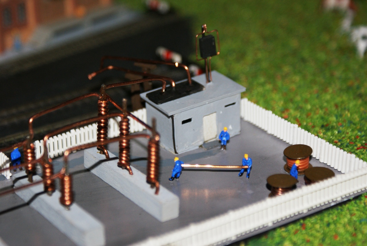 another image of my mini club, self-built electric station