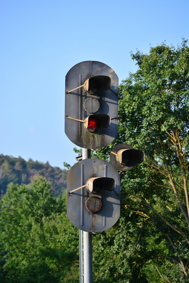 Ansicht eines Signalschirms eines EZMG Signals in Nebra. 

Nebra 07.08.2018