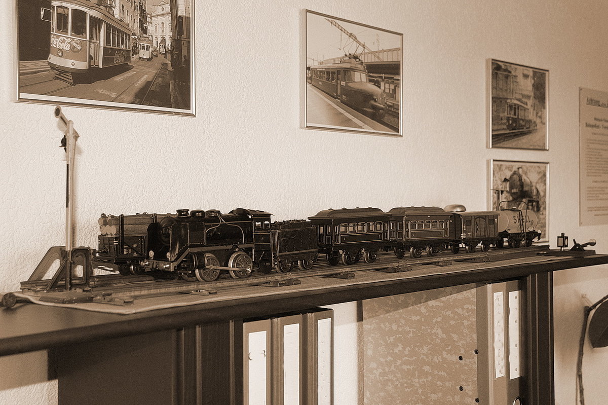 Antik Spielzeug Spur 0 GmP (kl.Sammlung PW.)