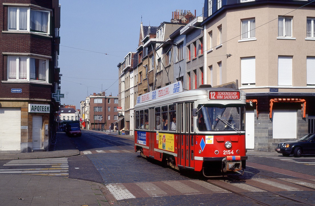 Antwerpen Tw 2154, Van Kerkoven Straat, 28.05.1992.