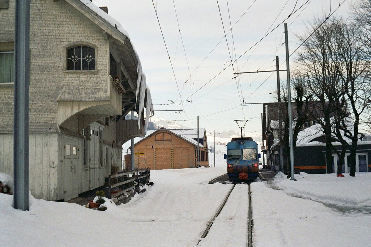 Appenzellerbahn Wasserauen   Feb. 2009 [3]