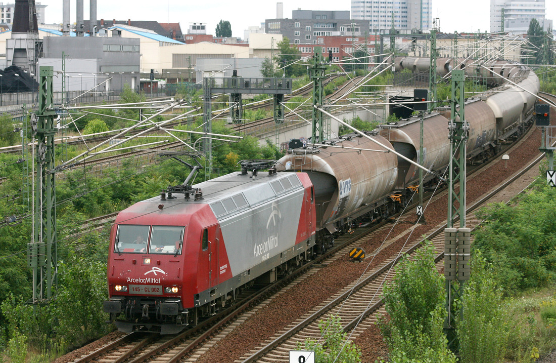 ArcelorMittal Eisenhüttenstadt Transport GmbH 145-CL 002 // Berlin-Moabit // 29. Juli 2012 