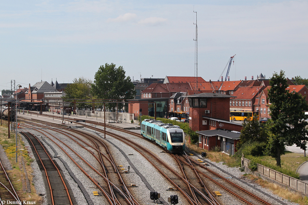 Arriva Lint verlässt am 22.07.2014 Esbjerg.