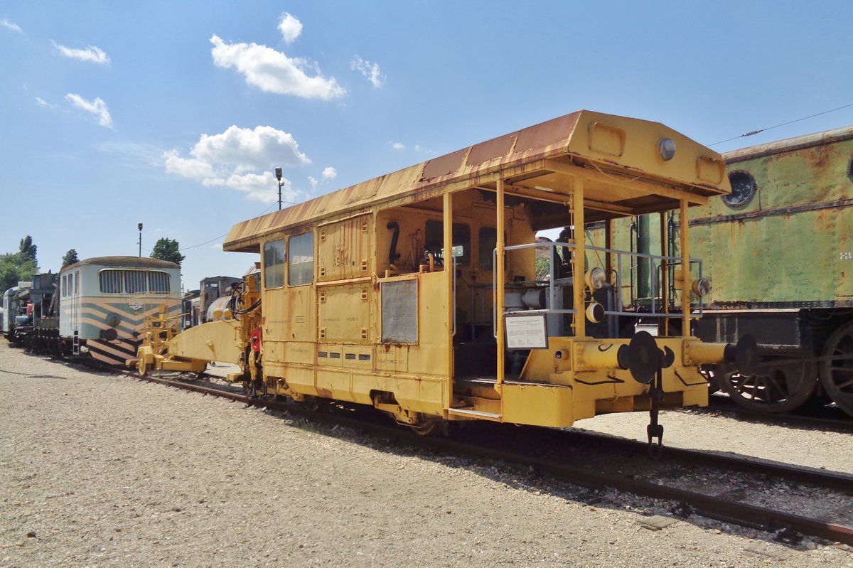 ASA-04 steht am 12 Mai 2018 ins Eisenbahnmuseumpark in Budapest.