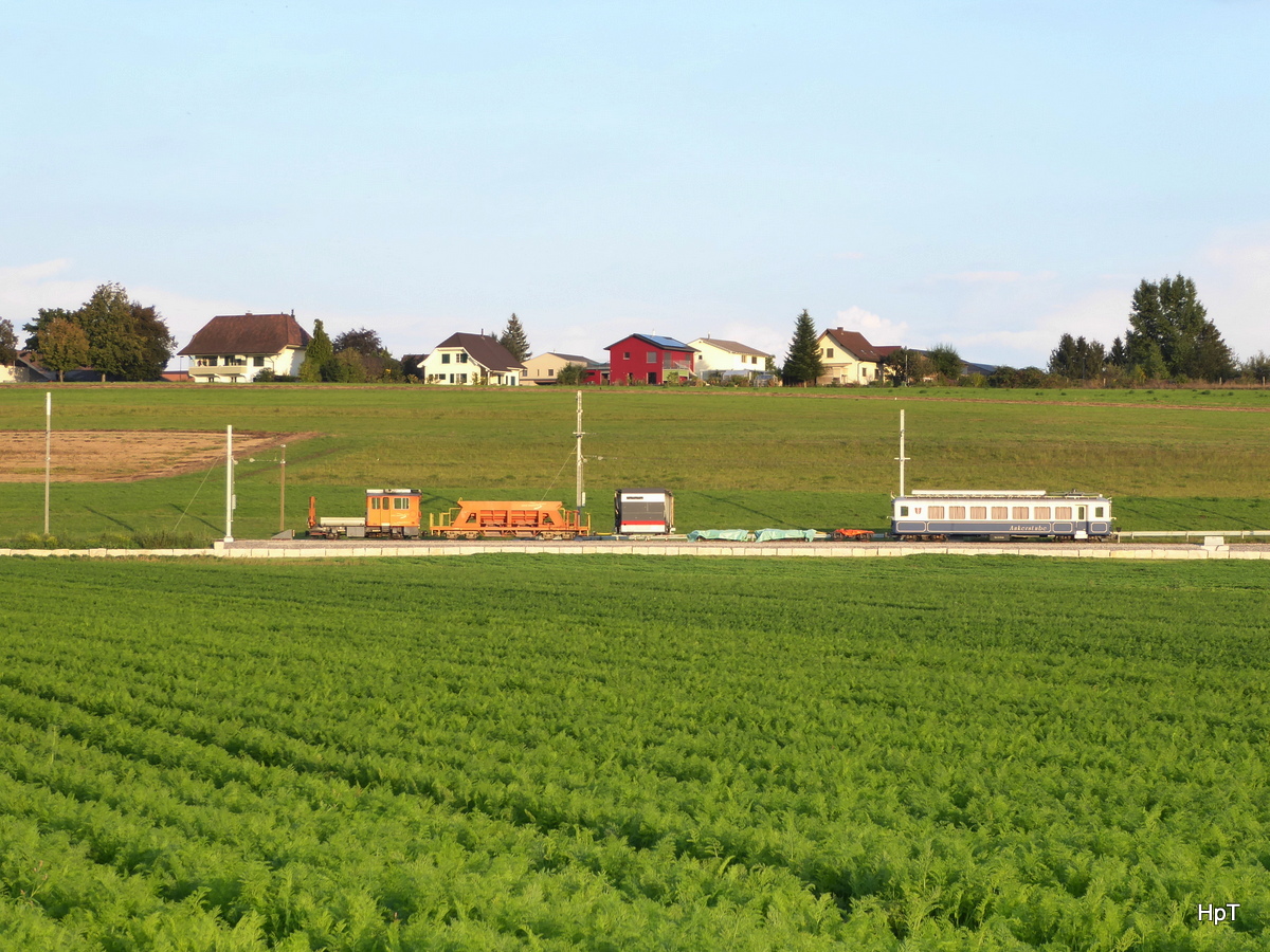 asm Seeland - Fahrzeug Ausstellung im Bahnhofsareal in Siselen - Finsterhennen am 09.09.2016