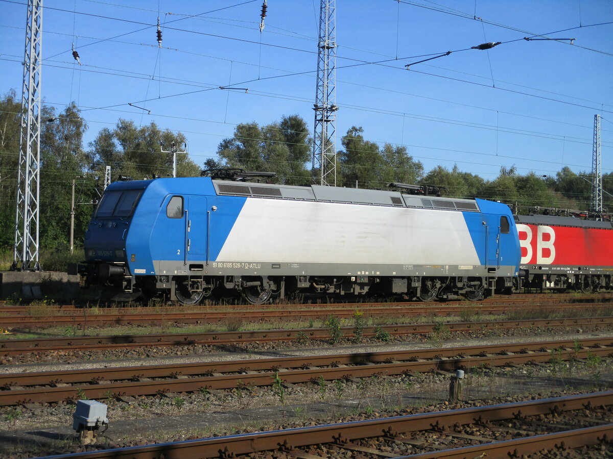 ATLU 185 528,am Samstagnachmittag,den 09.Oktober 2021,in Rostock Seehafen.