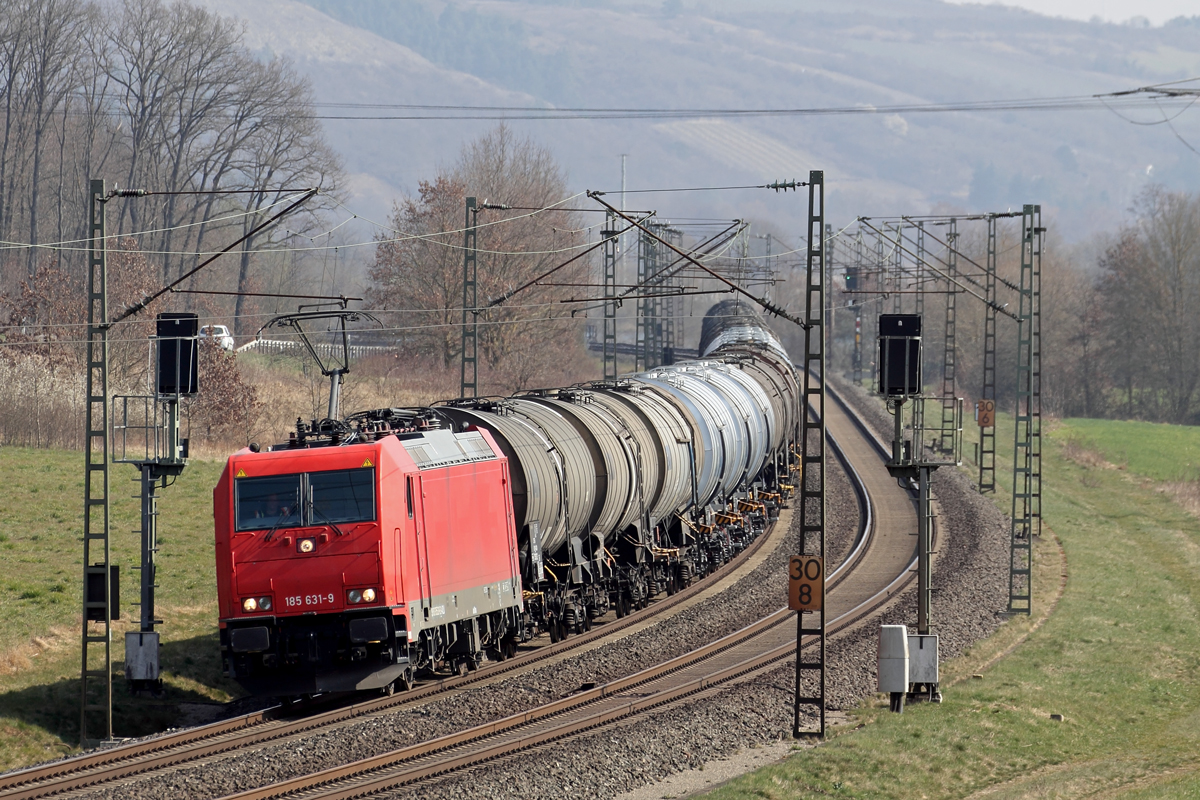 ATLU 185 631-9 bei Harrbach 25.3.2022
