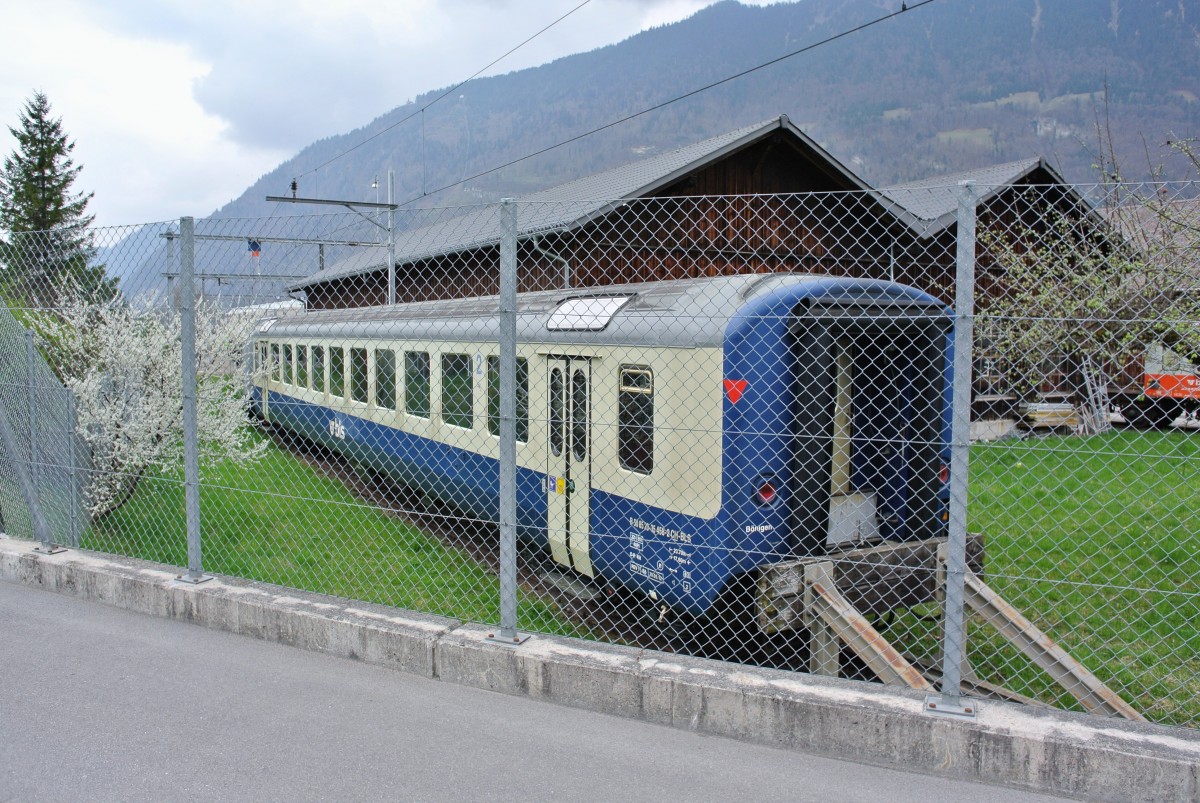 Auch zuhinterst in der Werksttte Bnigen steht ein EWI, 50 85 20-35 458-2, 05.04.2014.