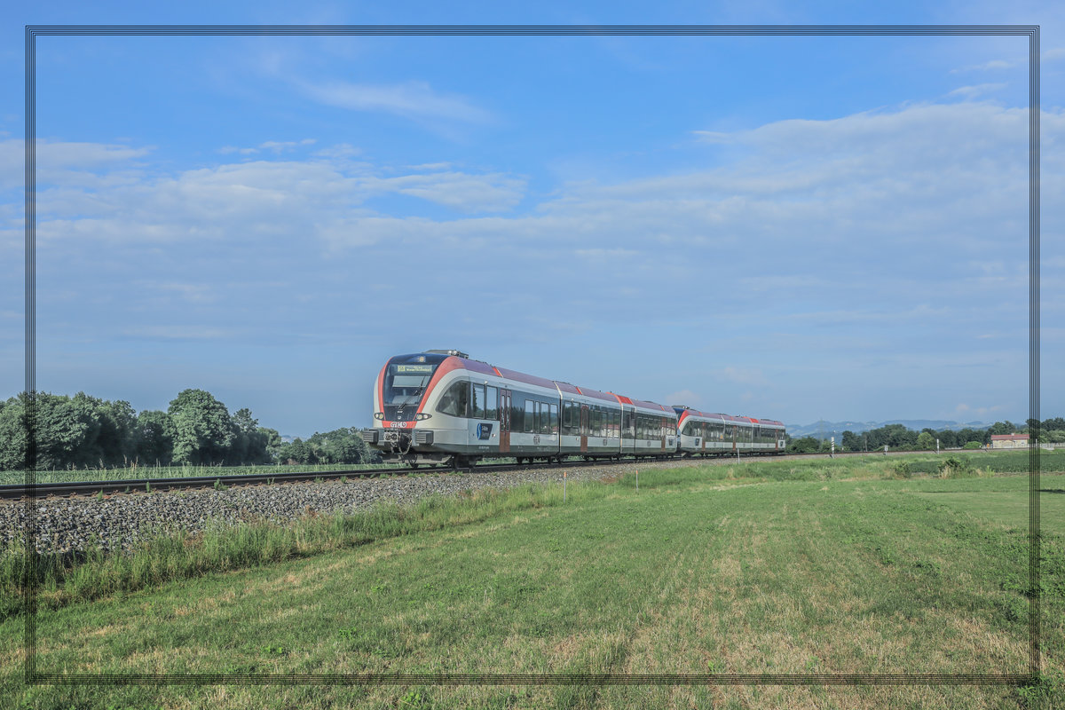 Auf dem Weg nach Graz hab ich die beiden GTW 2/8 in Freidorf abgelichtet. 
18.06.2019 
