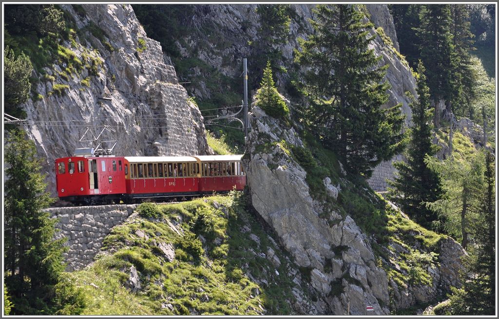 Auf der Stepfegg kurz vor der Endstation. (06.07.2013)