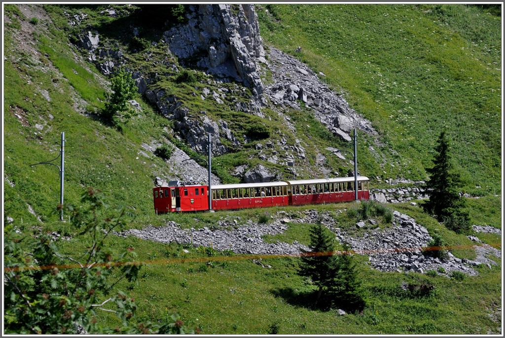Auf der Stepfegg kurz vor der Endstation. (06.07.2013)