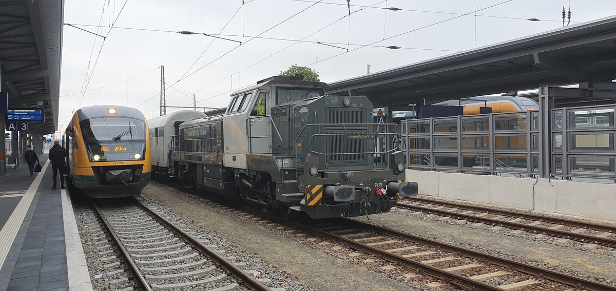 aufgenommen am 29.04.2020 in Cottbus Hbf.