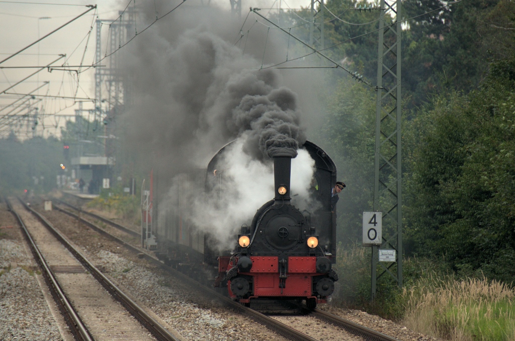 Aufgepasst wir kommen: 089 997 `F�ssen´ am 14.09.13 bei M�nchen-Freiham