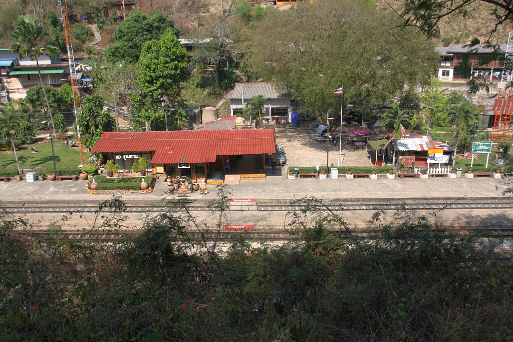 Aufnahmsgebäude der Khun Tan Station am 23.März 2023.