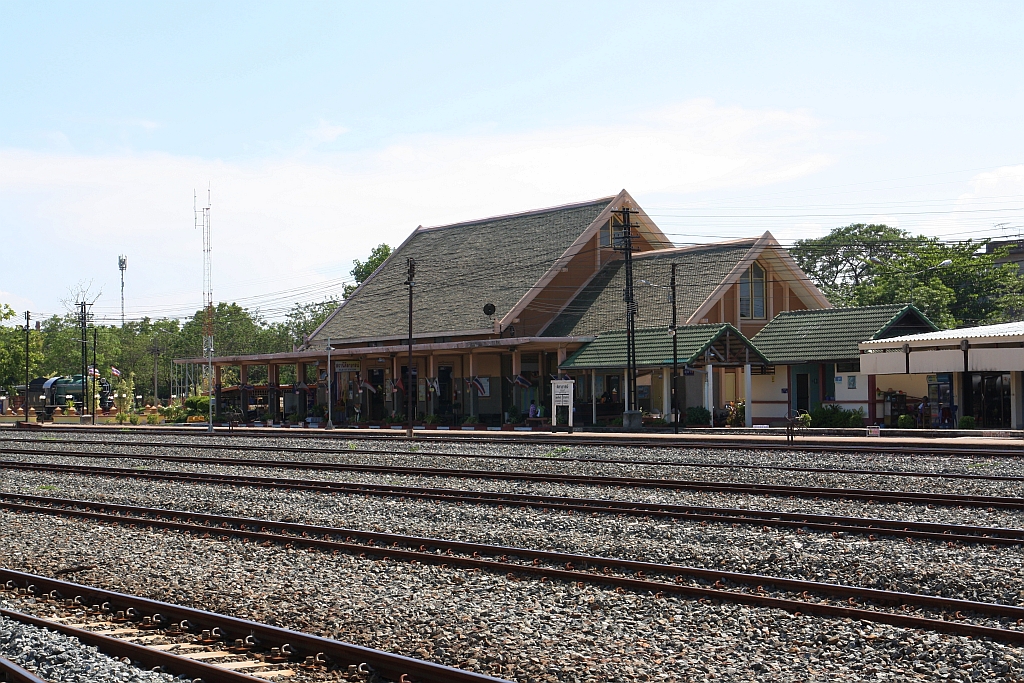 Aufnahmsgebäude der Sila At Station am 19.Mai 2018.