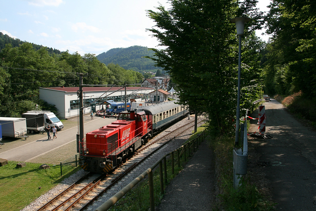 AVG 461 // Bad Herrenalb (Bahnhofsfest) //  13. Juli 2013