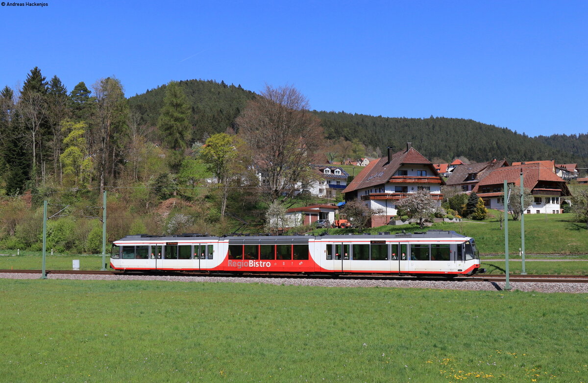 AVG 847 als S 85579 (Bondorf(b Herrenberg) – Tullastr/Verkehrsbetr) bei Heselbach 28.4.22