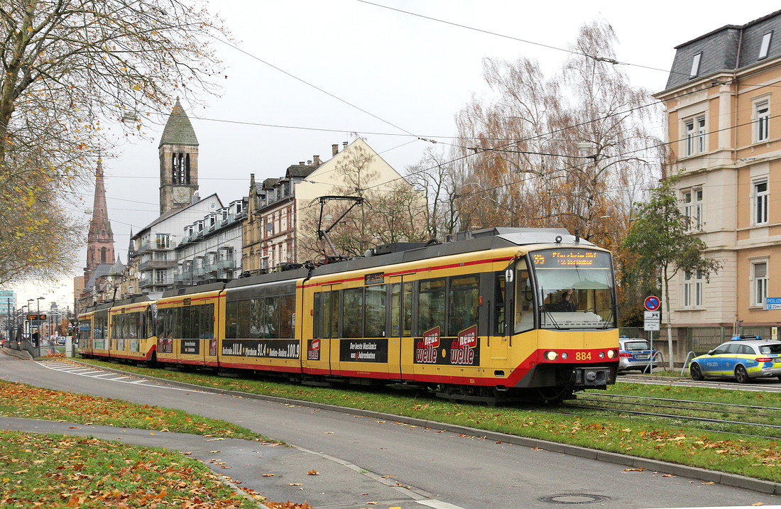 AVG 884 + AVG xxx // Karlsruhe // 25. November 2017