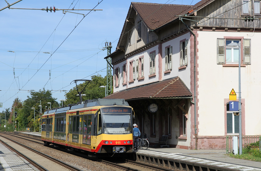 AVG 911 // Bahnhof Ettlingen West // 20. September 2019
