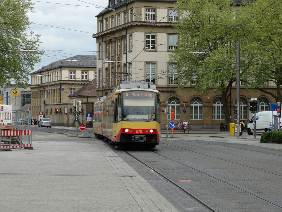 AVG GT8-100D/2S-M 870 am 25.04.15 in Karlsruhe 