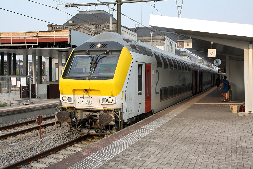 B-SNCB 50 88 80-72 043-0 (65043) am 25.Juli 2026 in Charleroi-Central.
