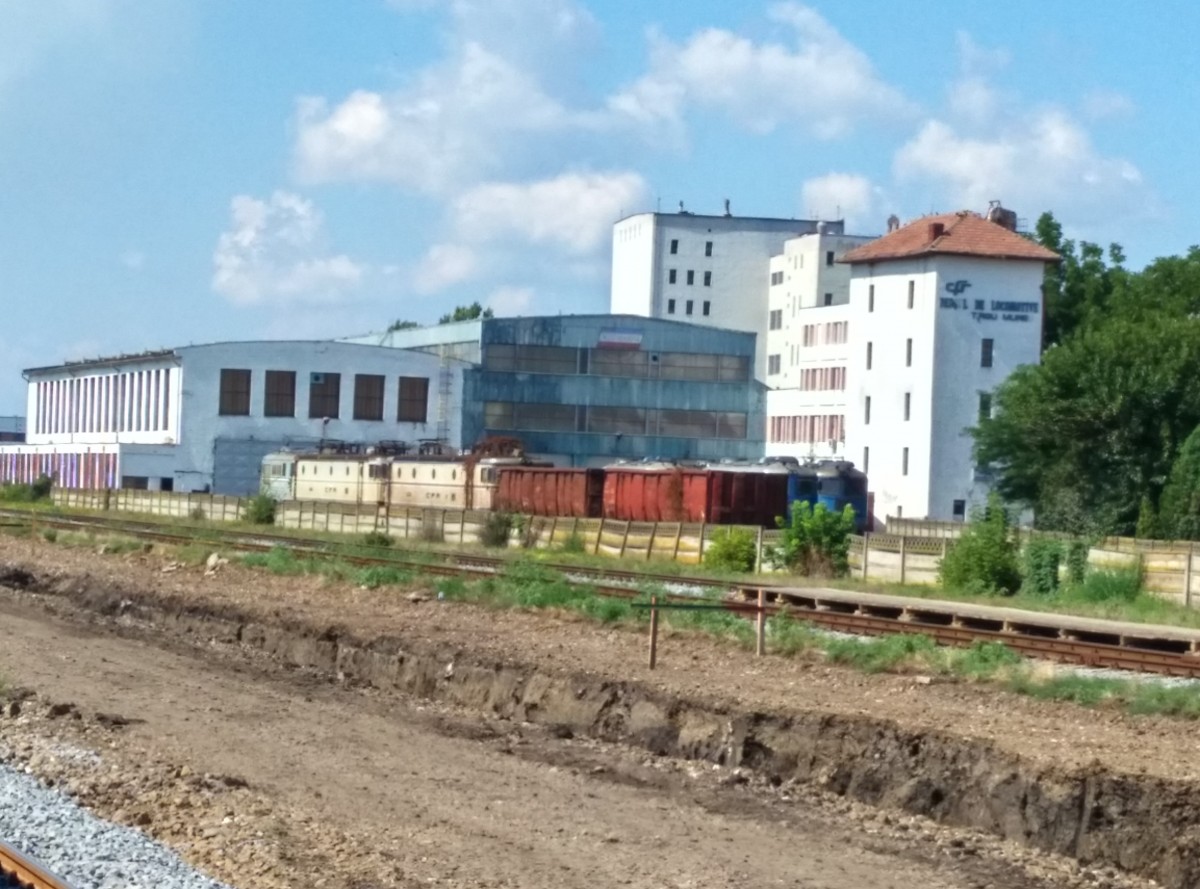 Bahnbetriebbswerk Targu Mures am 23.08.2015
