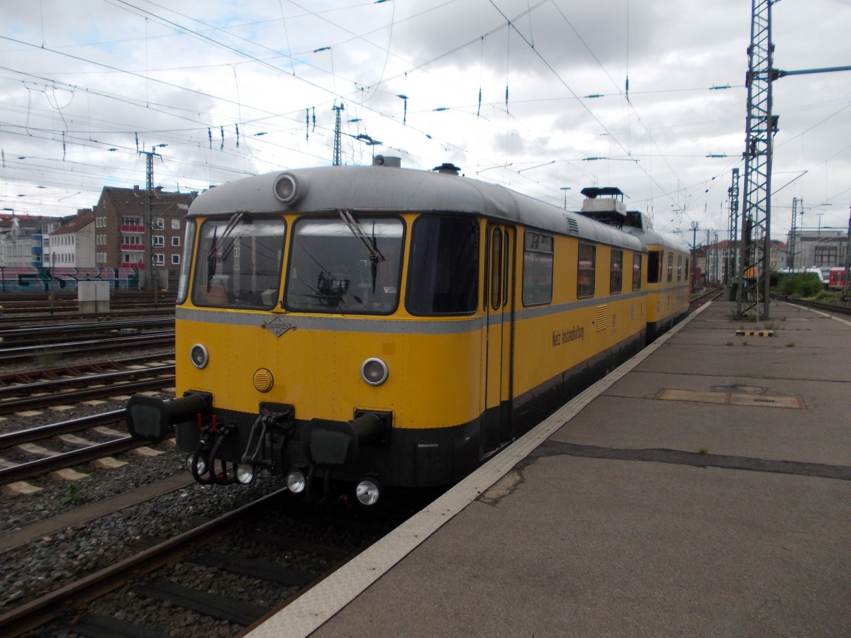 Bahndienstfahrzeug abgestellt in Hannover, am 10.09.2013 